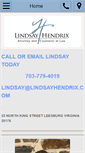 Mobile Screenshot of lindsayhendrix.com